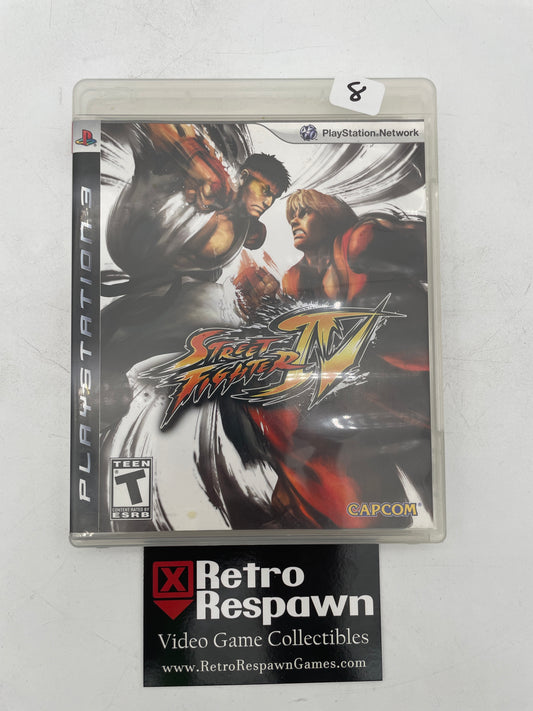 Street Fighter IV - Playstation 3 (Complete)