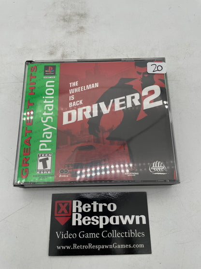 Driver 2 [Greatest Hits] - Playstation (Complete)