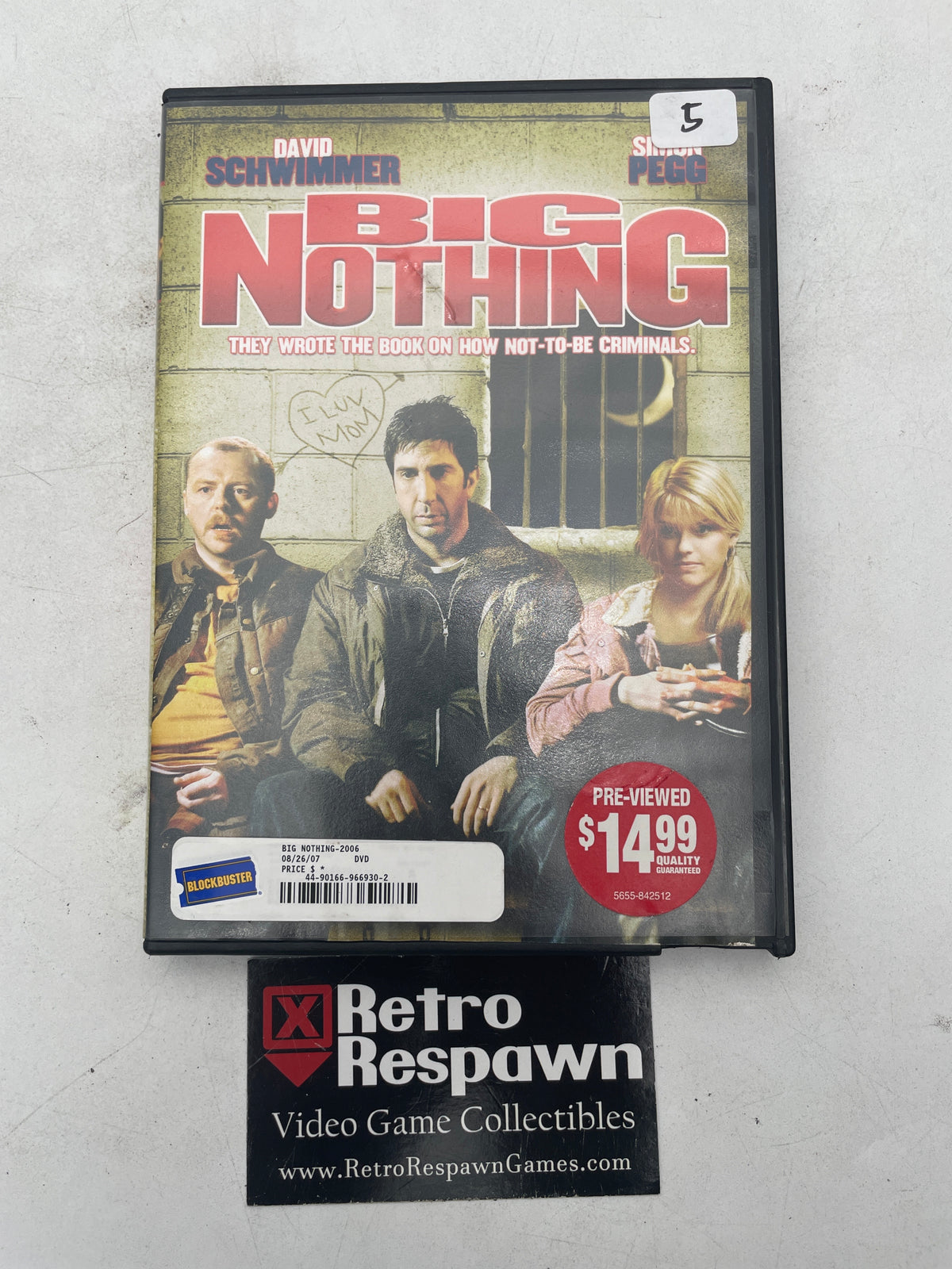 Big Nothing - DVD (Complete)