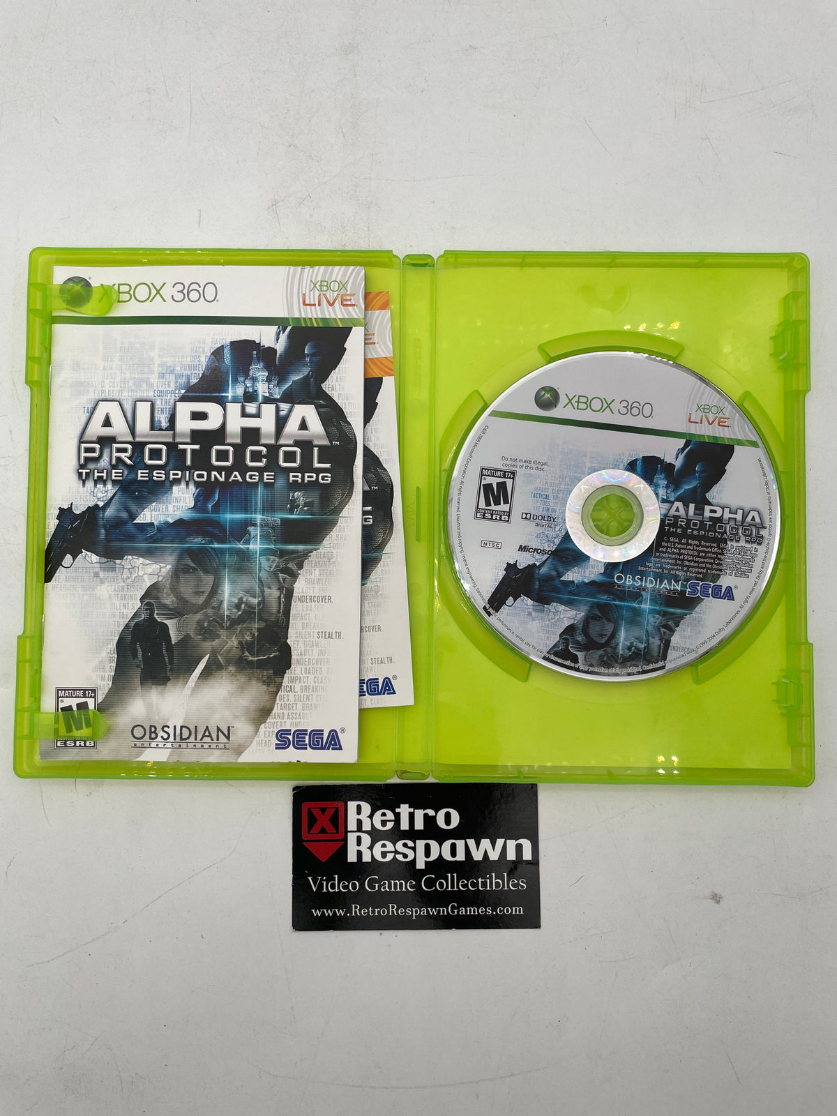 Alpha Protocol - Xbox 360 (Complete)