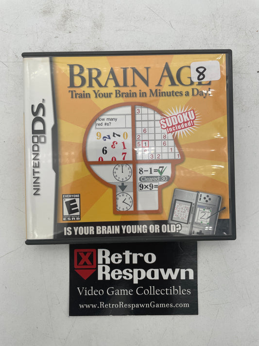 Brain Age - Nintendo DS (Complete)