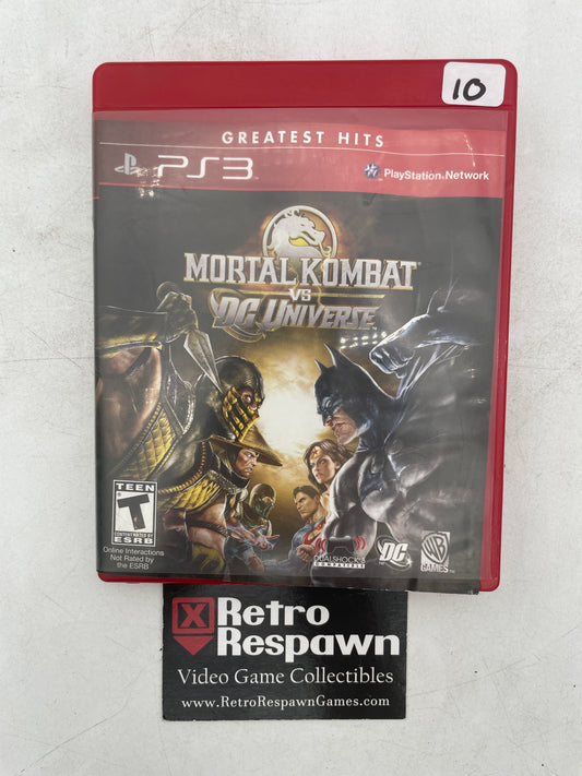 Mortal Kombat vs. DC Universe [Greatest Hits] - Playstation 3 (Missing Manual)