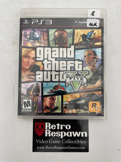 Grand Theft Auto V - Playstation 3 (Missing Manual)
