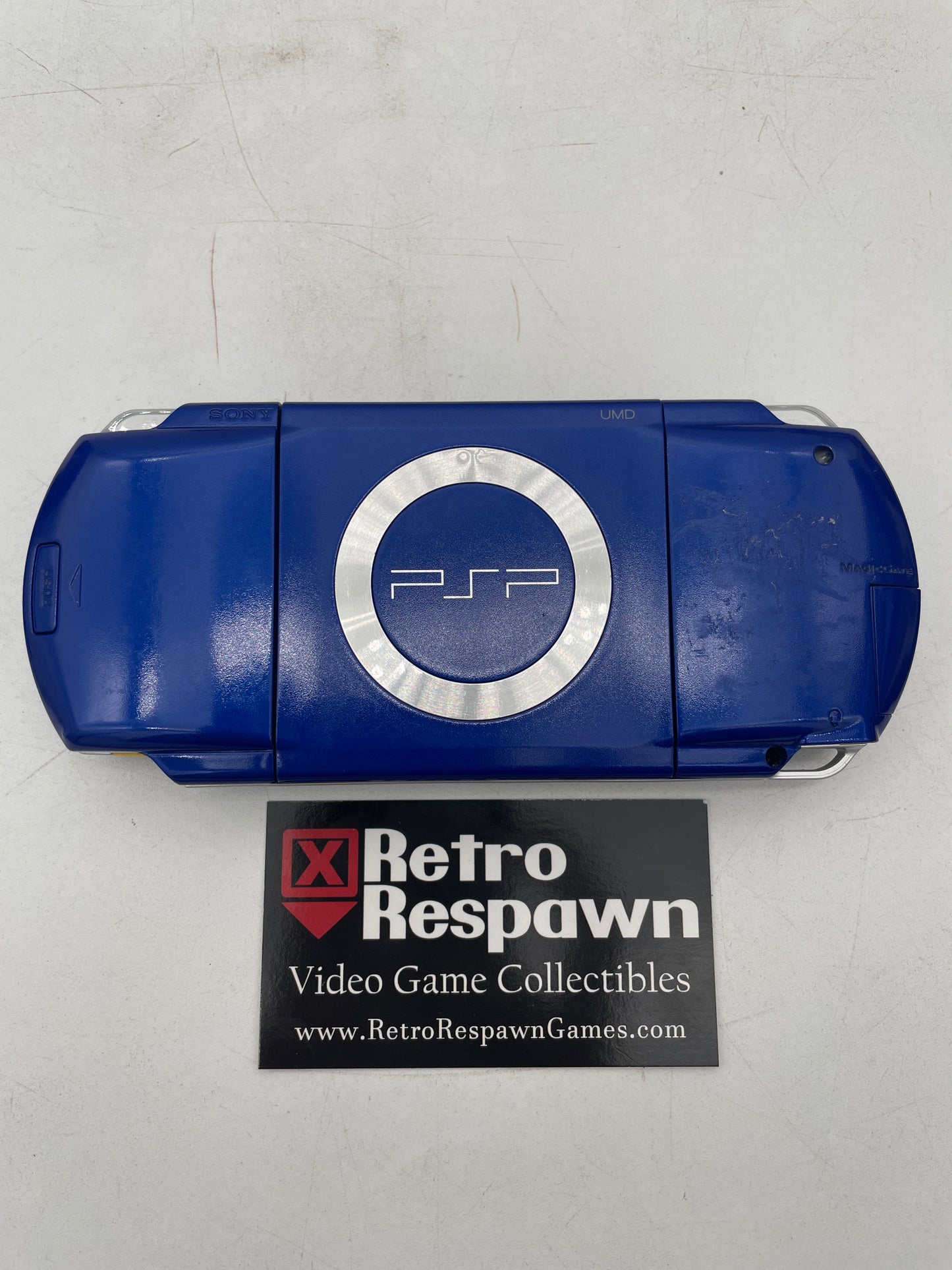 PSP 1000 Metallic Blue - JP PSP (Console+Charger)