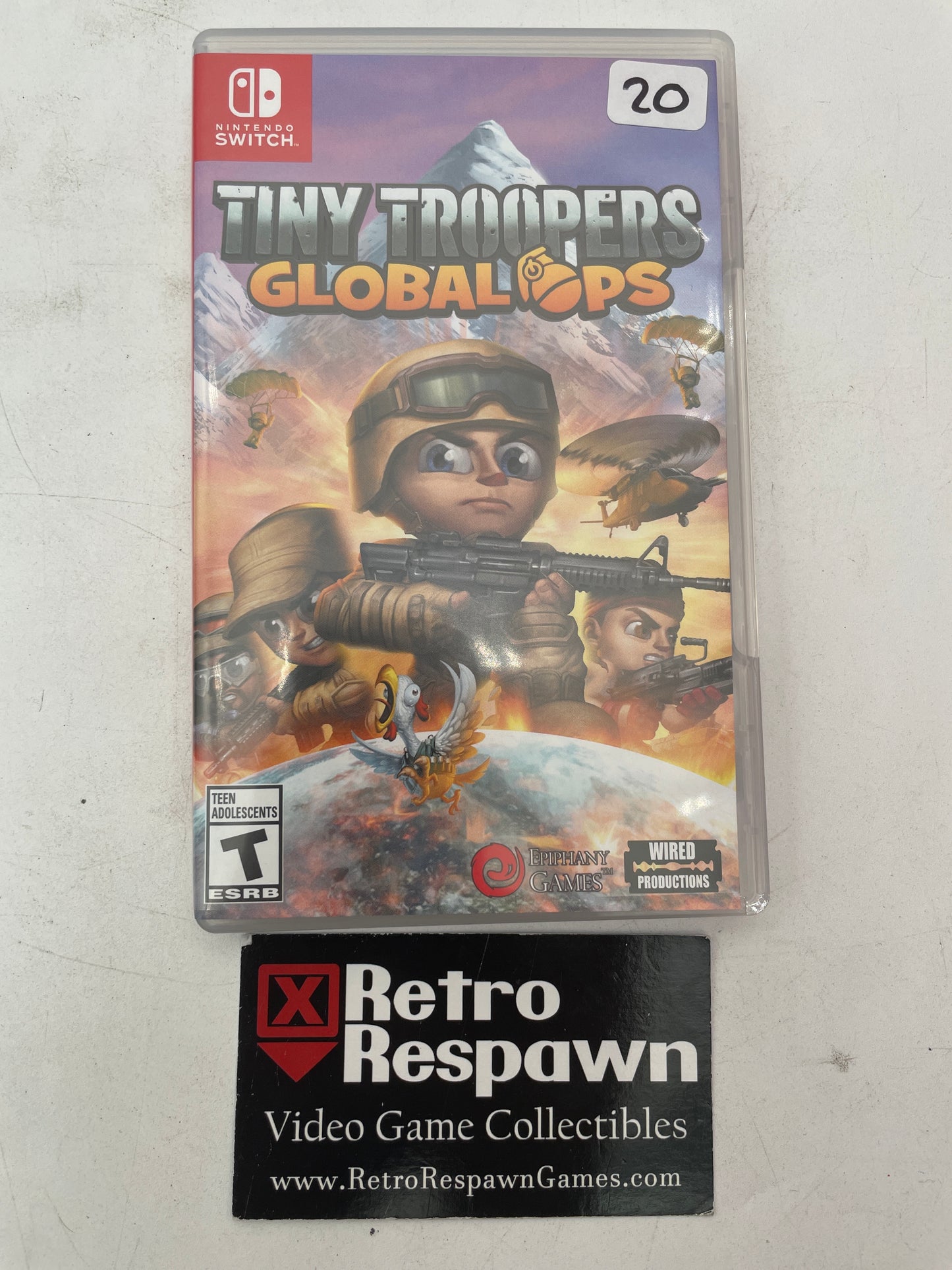 Tiny Troopers Global Ops - Nintendo Switch (Complete)