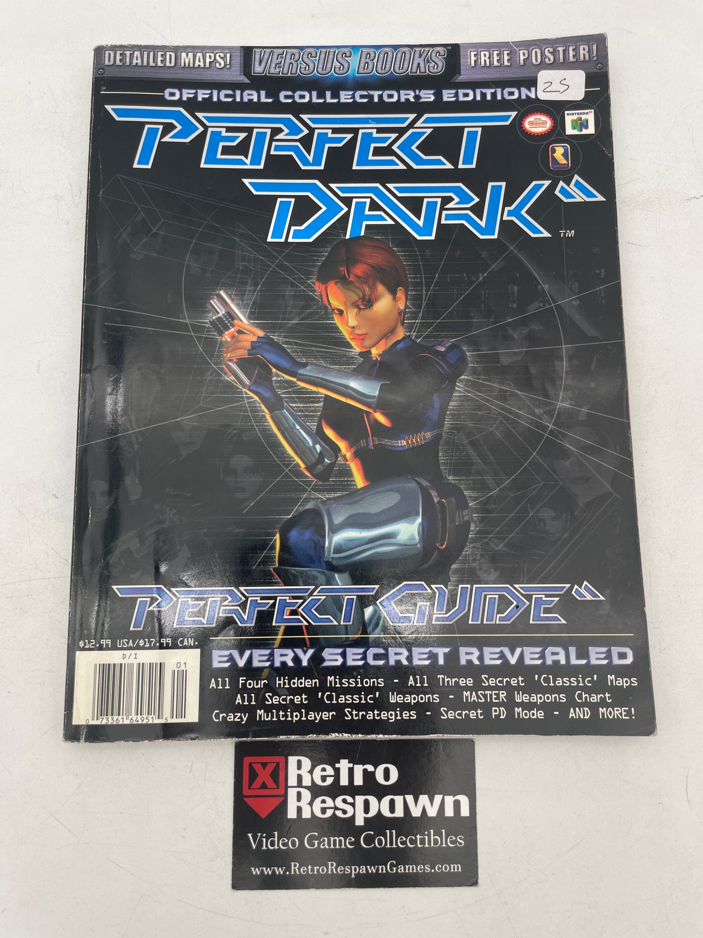 Perfect Dark Official Perfect Guide - Versus Books (Used)