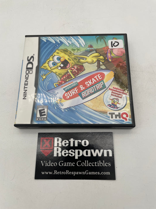 Spongebob Surf & Skate Roadtrip - Nintendo DS (Complete)