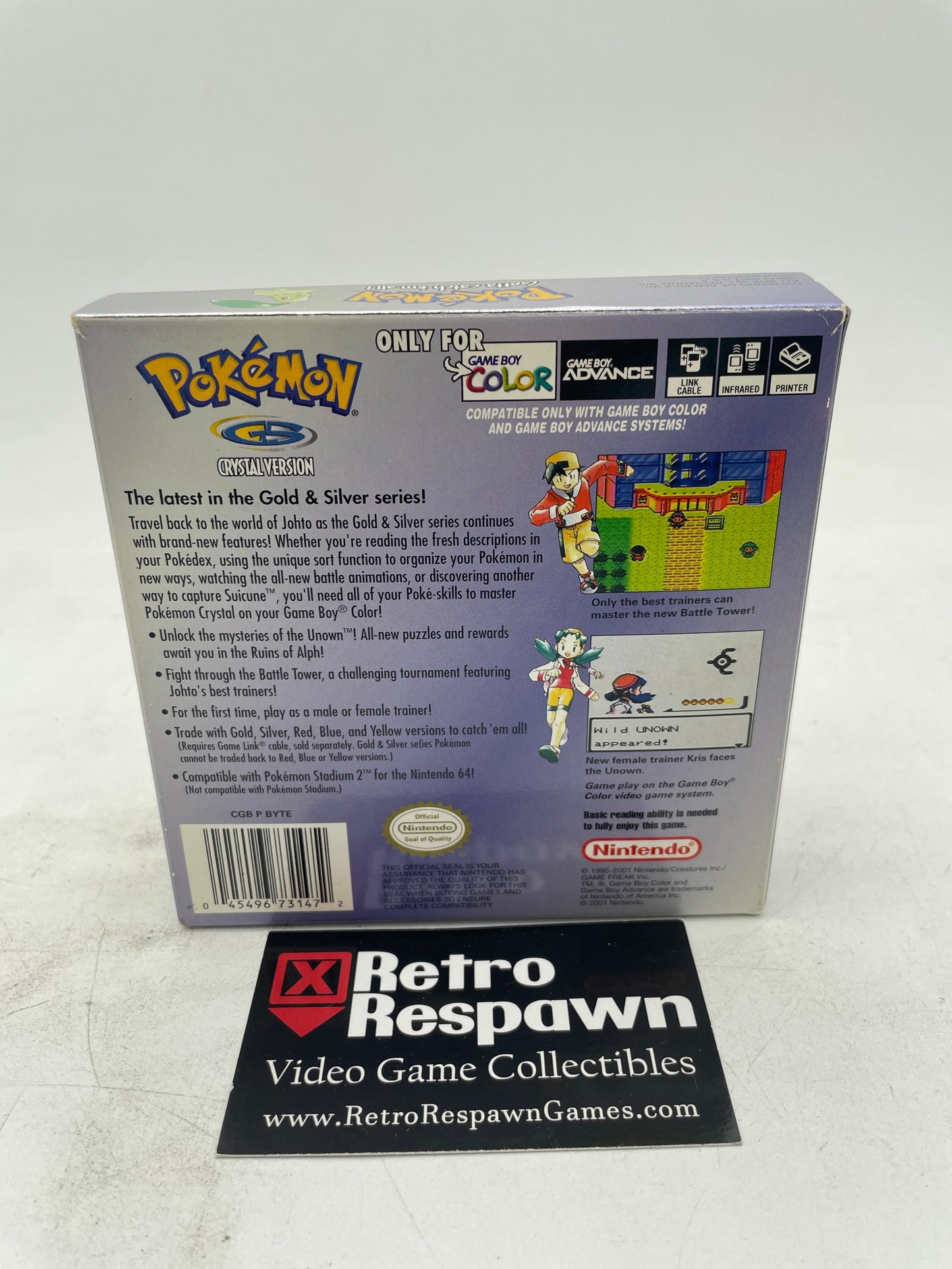 Pokemon Crystal - GameBoy Color (Complete)