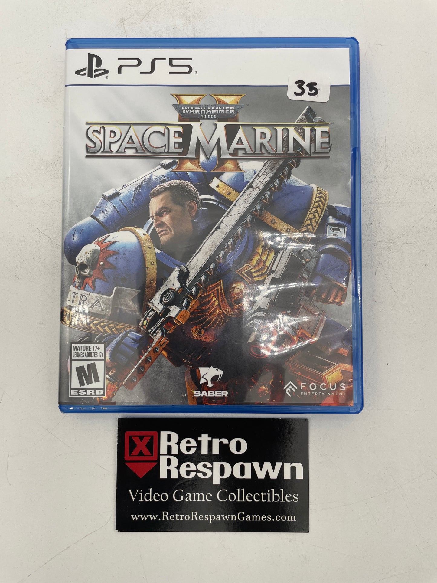 Warhammer 40,000k SpaceMarine ll - Playstation 5 (Complete)