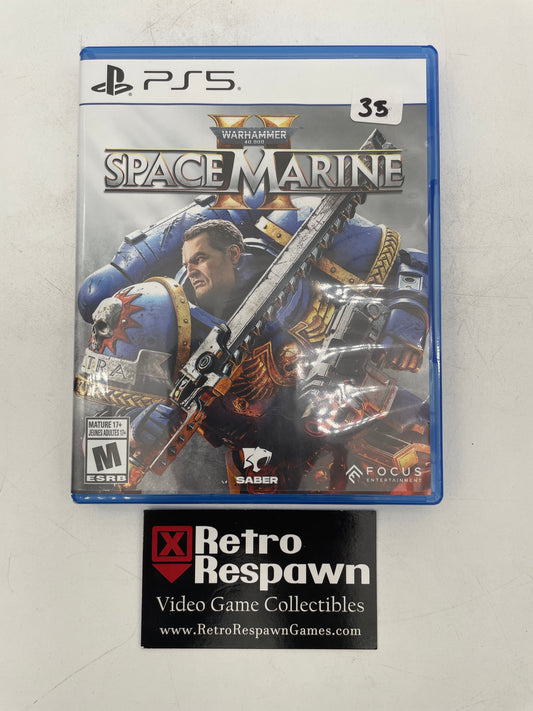 Warhammer 40,000k SpaceMarine ll - Playstation 5 (Complete)