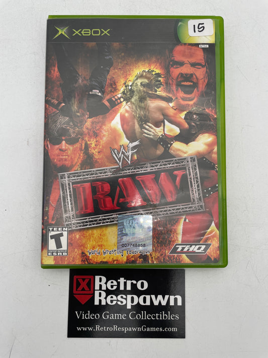 WWF Raw - Xbox (Complete)