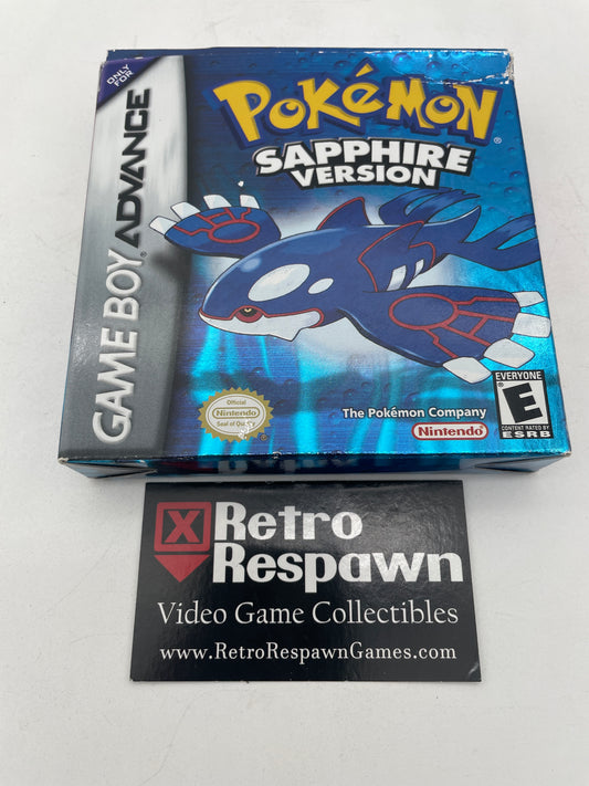 Pokemon Sapphire - GameBoy Advance (Complete/See Pictures)