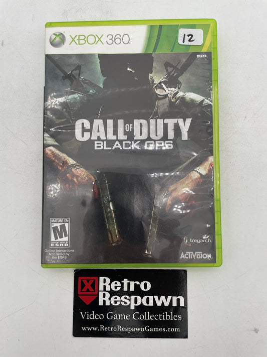 Call of Duty Black Ops - Xbox 360 (Complete)