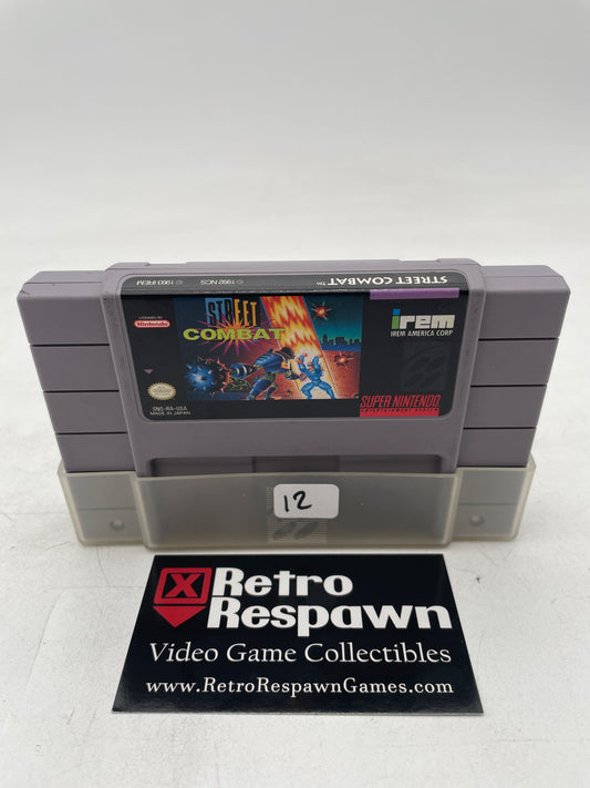 Street Combat - Super Nintendo (Game Only)