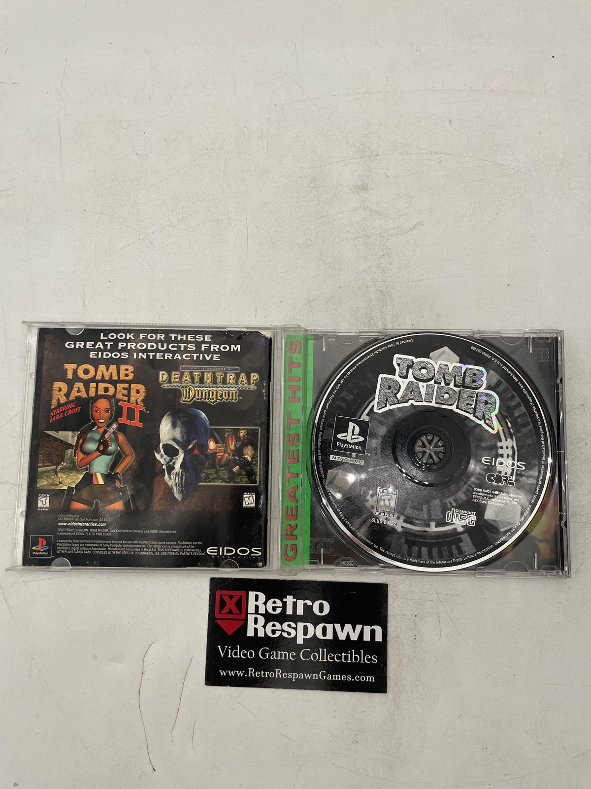Tomb Raider [Greatest Hits] - Playstation (Complete)
