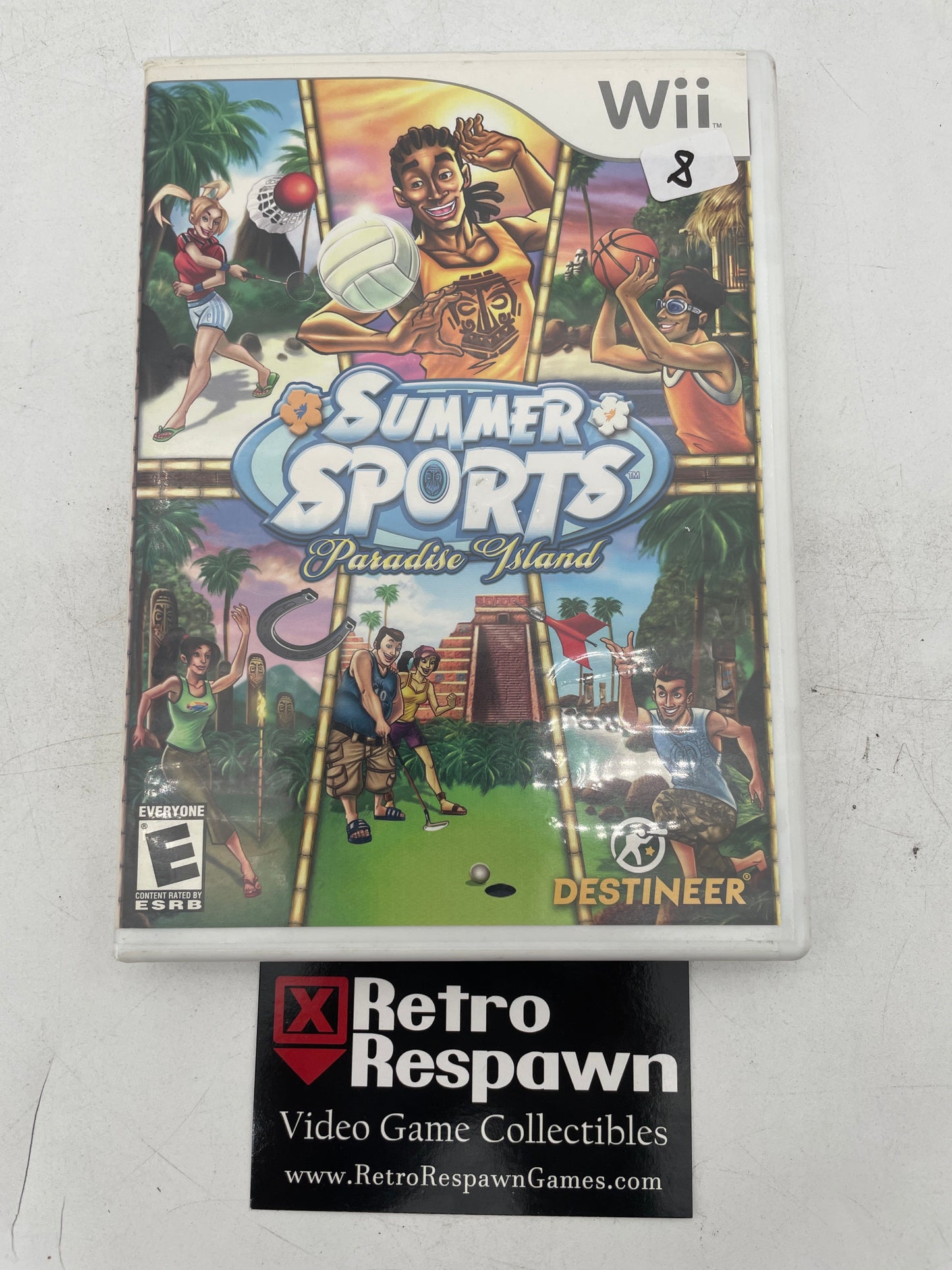 Summer Sports Paradise Island - Wii (Complete)