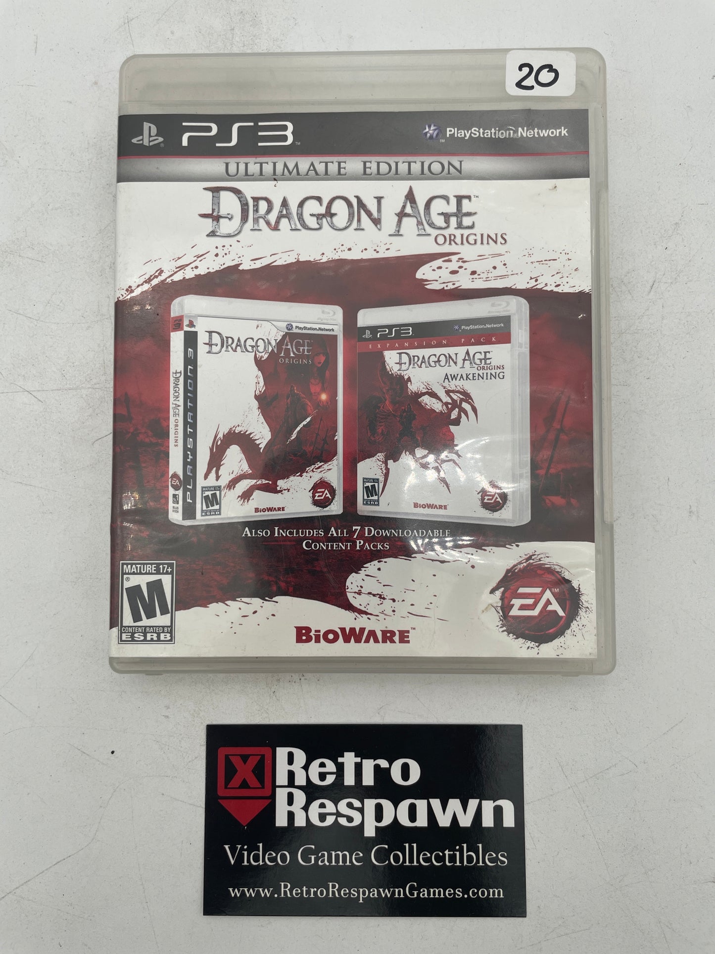 Dragon Age: Origins [Ultimate Edition] - Playstation 3 (Missing Manual)