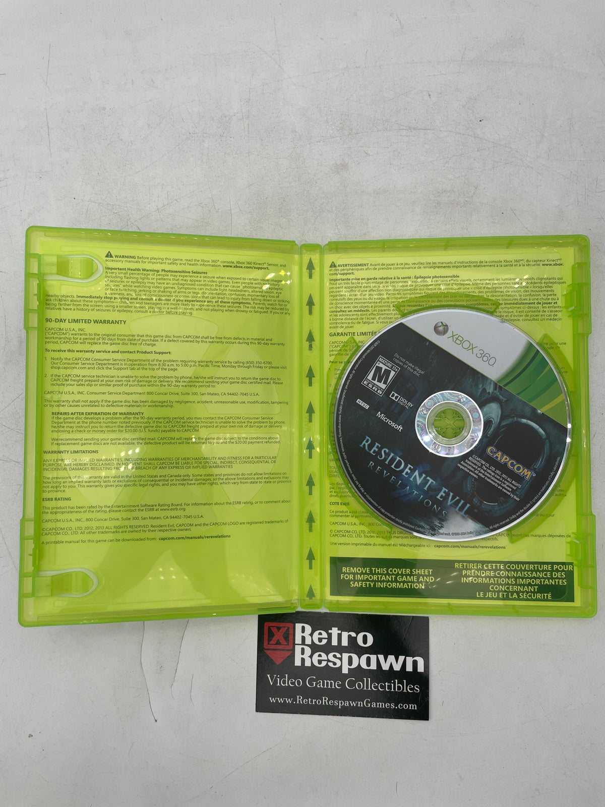 Resident Evil Revelations - Xbox 360 (Missing Manual)
