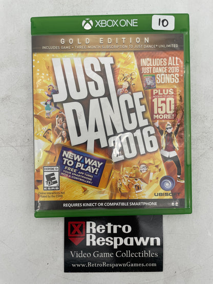 Just Dance 2016: Gold Edition - Xbox One (Complete)