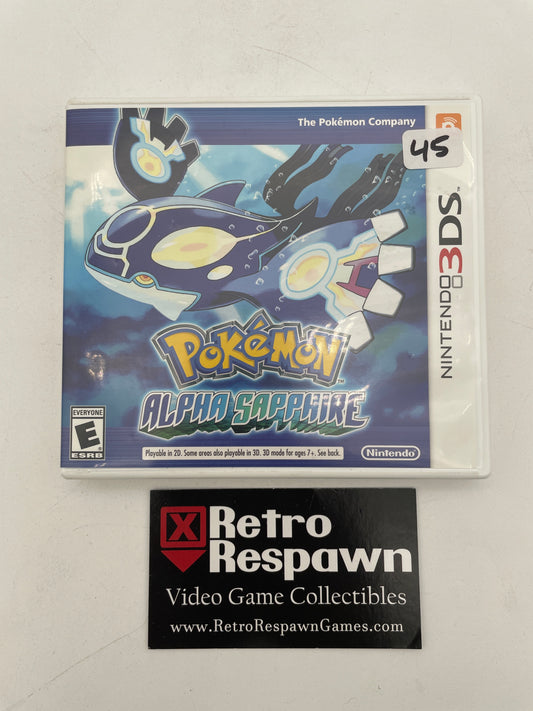 Pokemon Alpha Sapphire - Nintendo 3DS (Complete)
