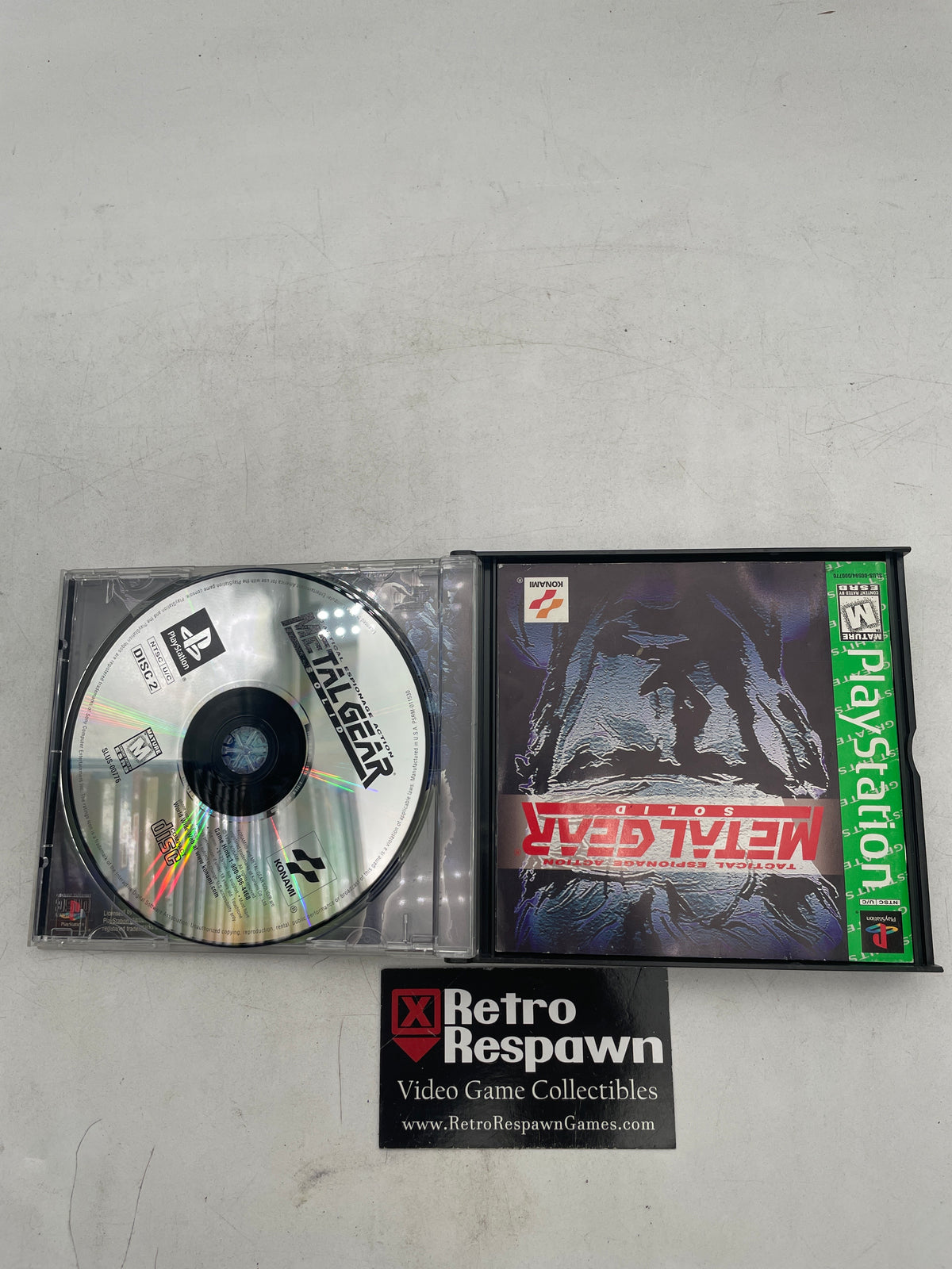 Metal Gear Solid [Greatest Hits] - Playstation (Complete)