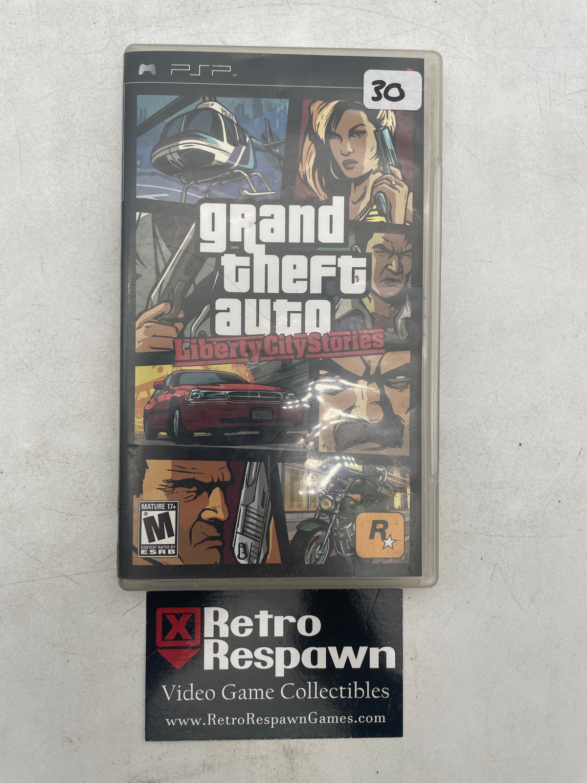 Grand Theft Auto Liberty City Stories - PSP (Complete No Map)