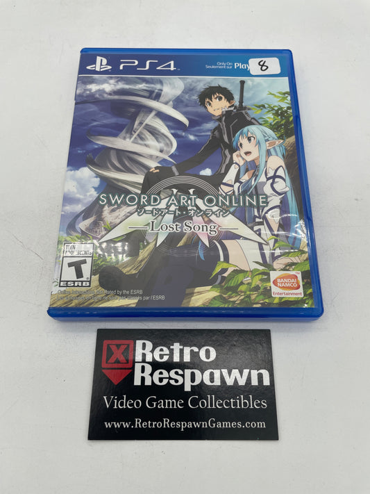 Sword Art Online: Lost Song - Playstation 4 (Complete)