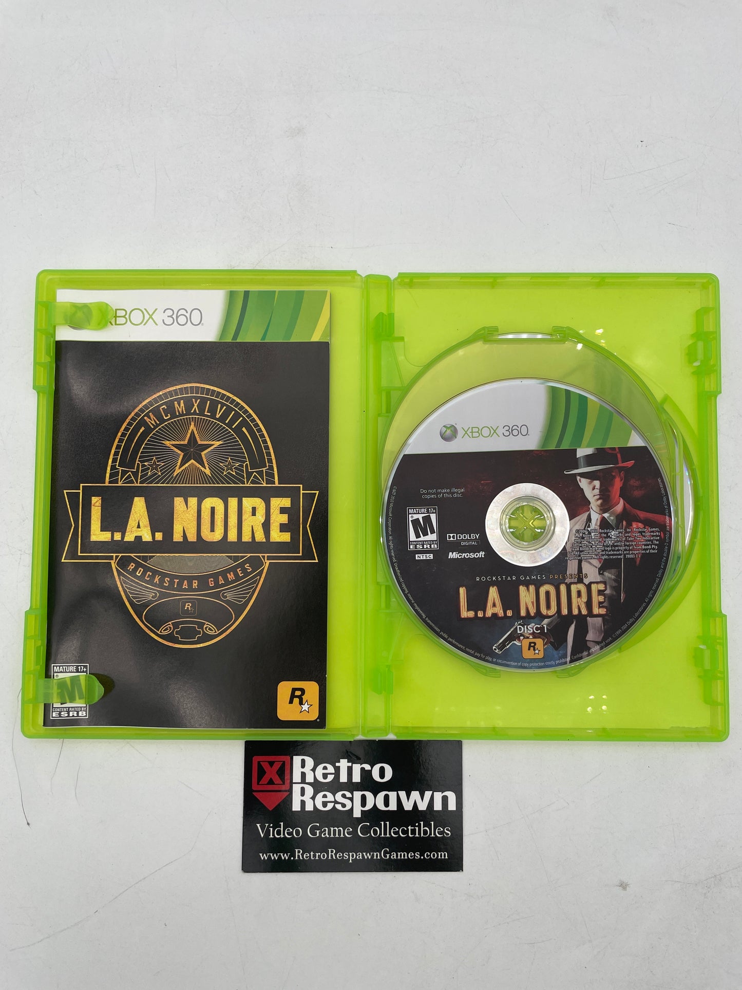 L.A. Noire - Xbox 360 (Complete)