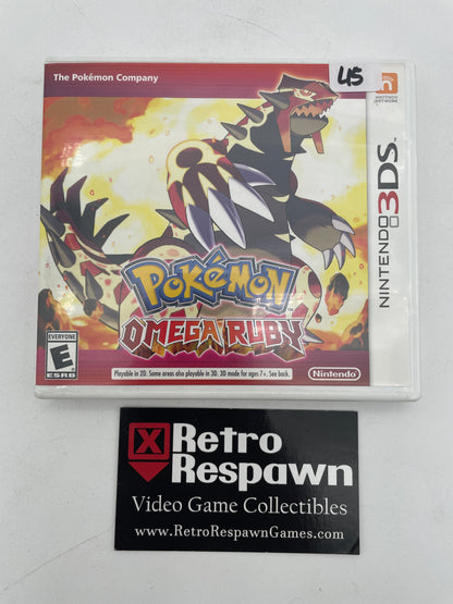 Pokemon Omega Ruby - Nintendo 3DS (Complete)