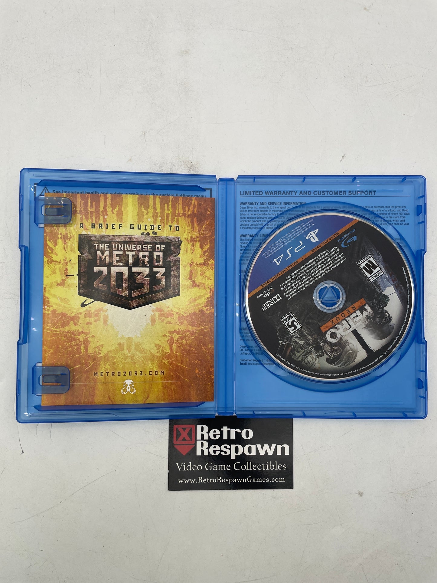 Metro Redux - Playstation 4 (Complete)
