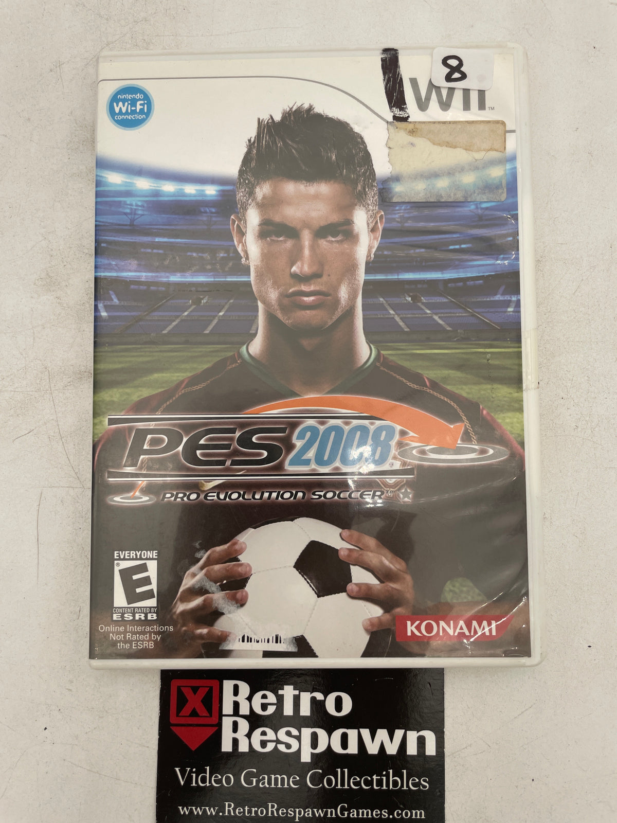 Pro Evolution Soccer 2008 - Wii (Complete)