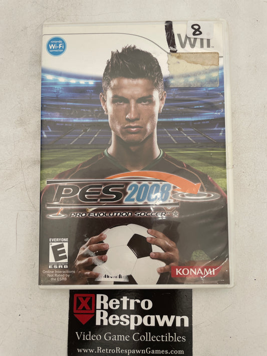 Pro Evolution Soccer 2008 - Wii (Complete)