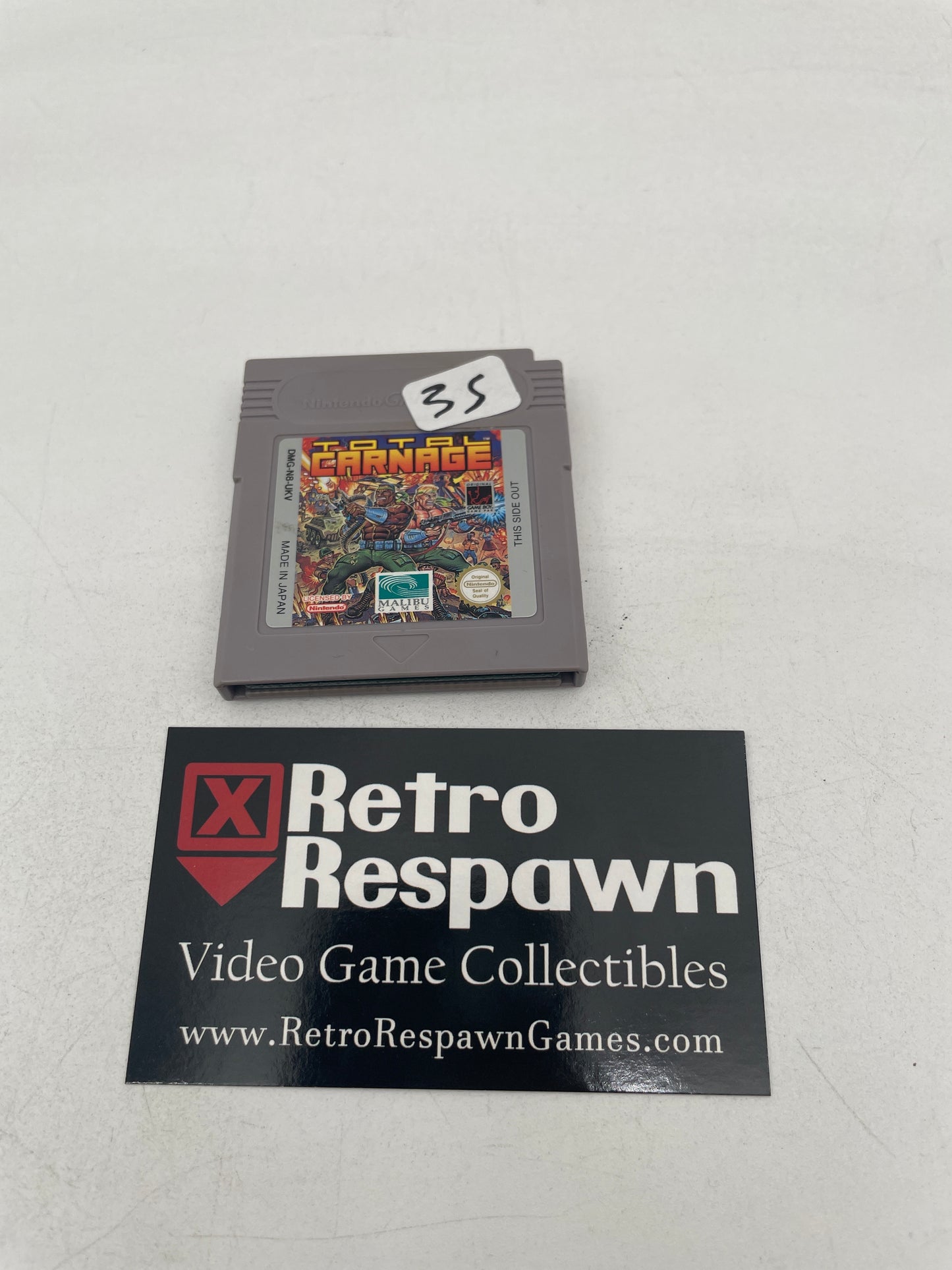 Total Carnage - GameBoy (Game Only)