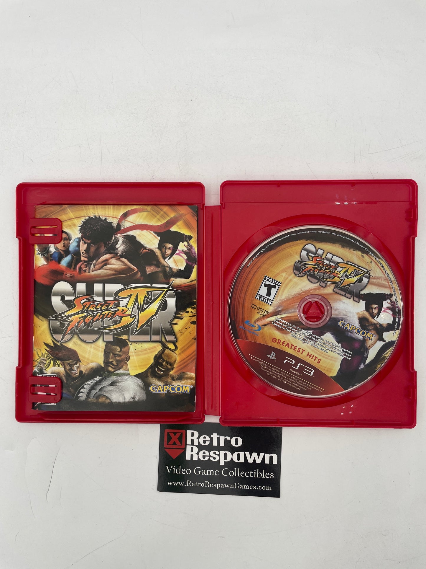 Super Street Fighter IV [Greatest Hits] - Playstation 3 (Complete)