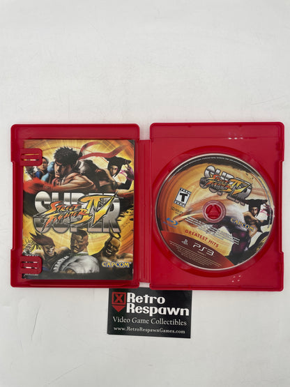 Super Street Fighter IV [Greatest Hits] - Playstation 3 (Complete)