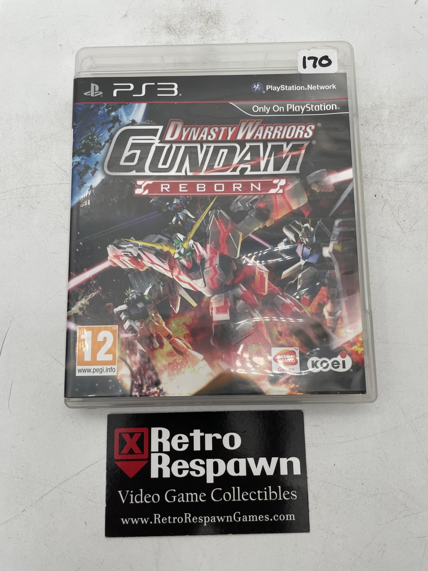 Dynasty Warriors Gundam Reborn - PAL Playstation 3 (Complete)
