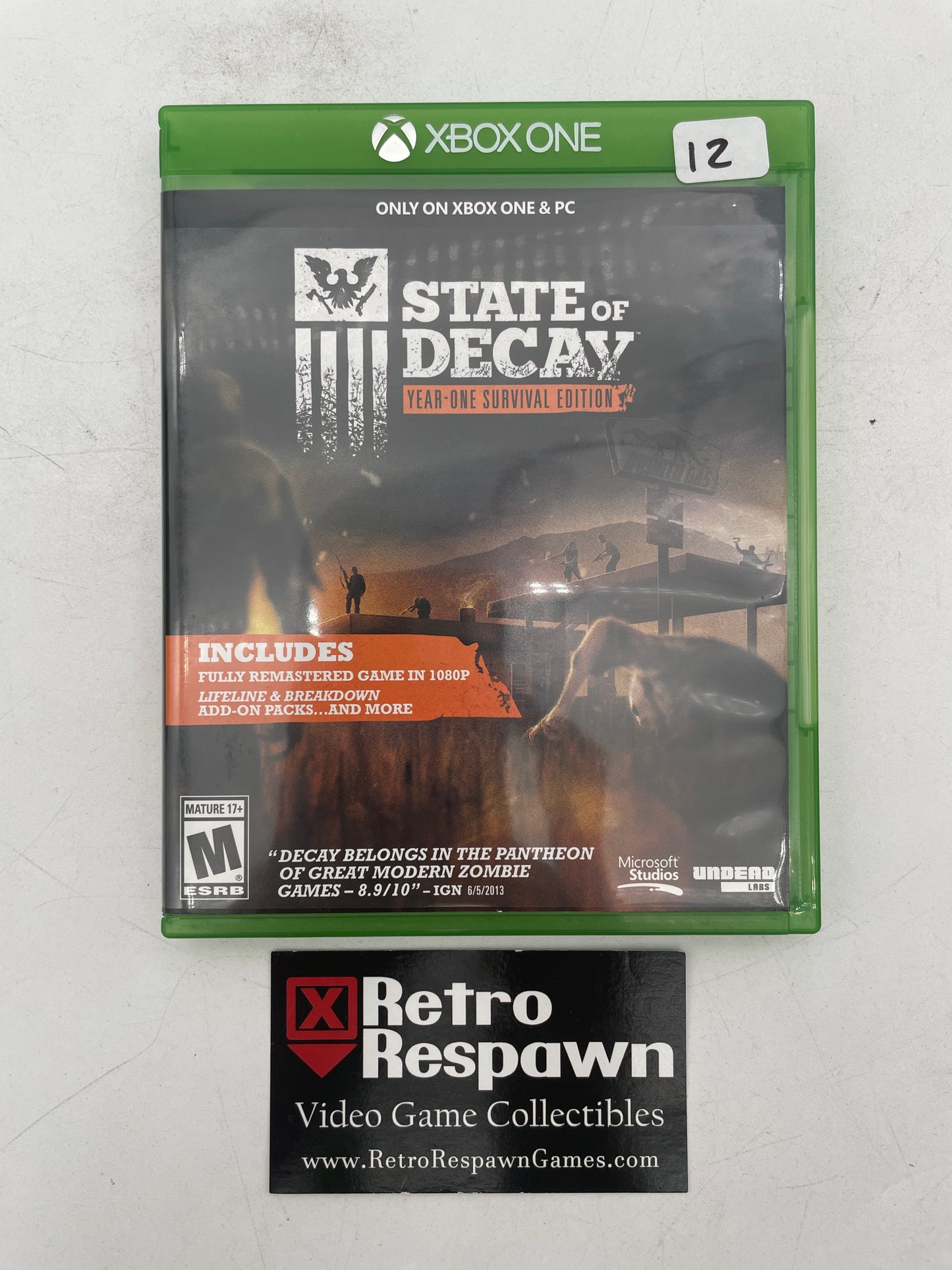 State of Decay: Year-One Survival Edition - Xbox One (Complete)