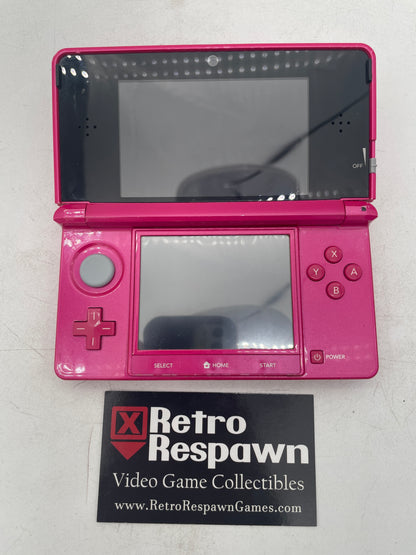 Nintendo 3DS Gloss Pink [Region Free] - JP Nintendo 3DS (Console + Charger)