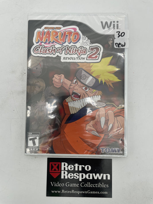 Naruto Clash of Ninja Revolution 2 - Wii (Sealed)
