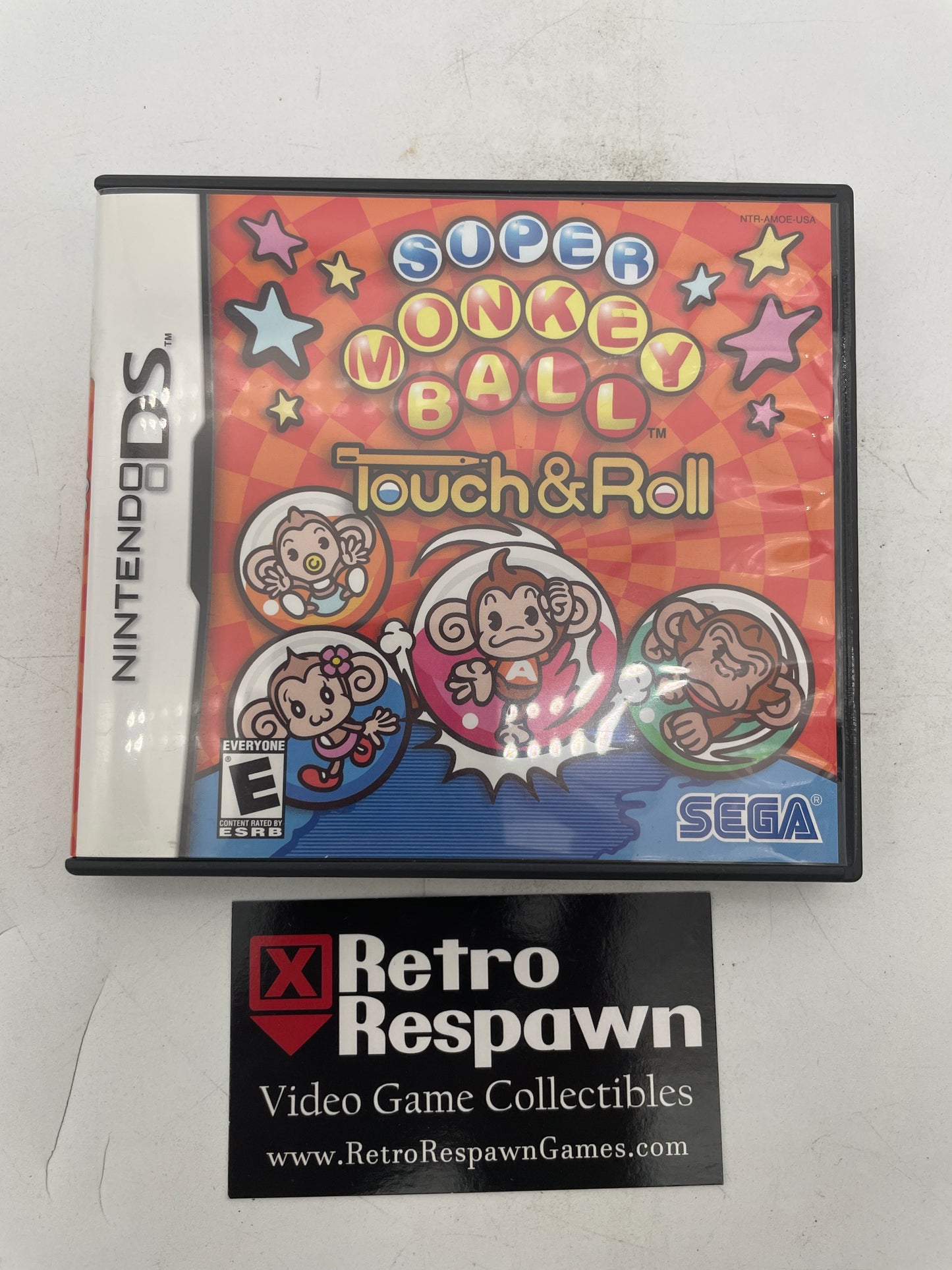 Super Monkey Ball Touch & Roll - Nintendo DS (Complete)