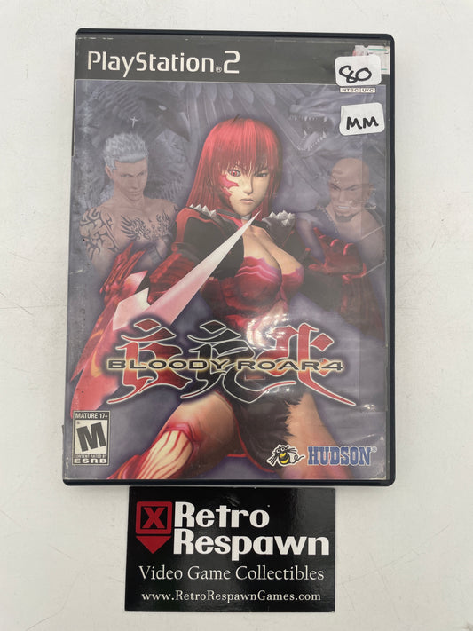 Bloody Roar 4 - Playstation 2 (Missing Manual)