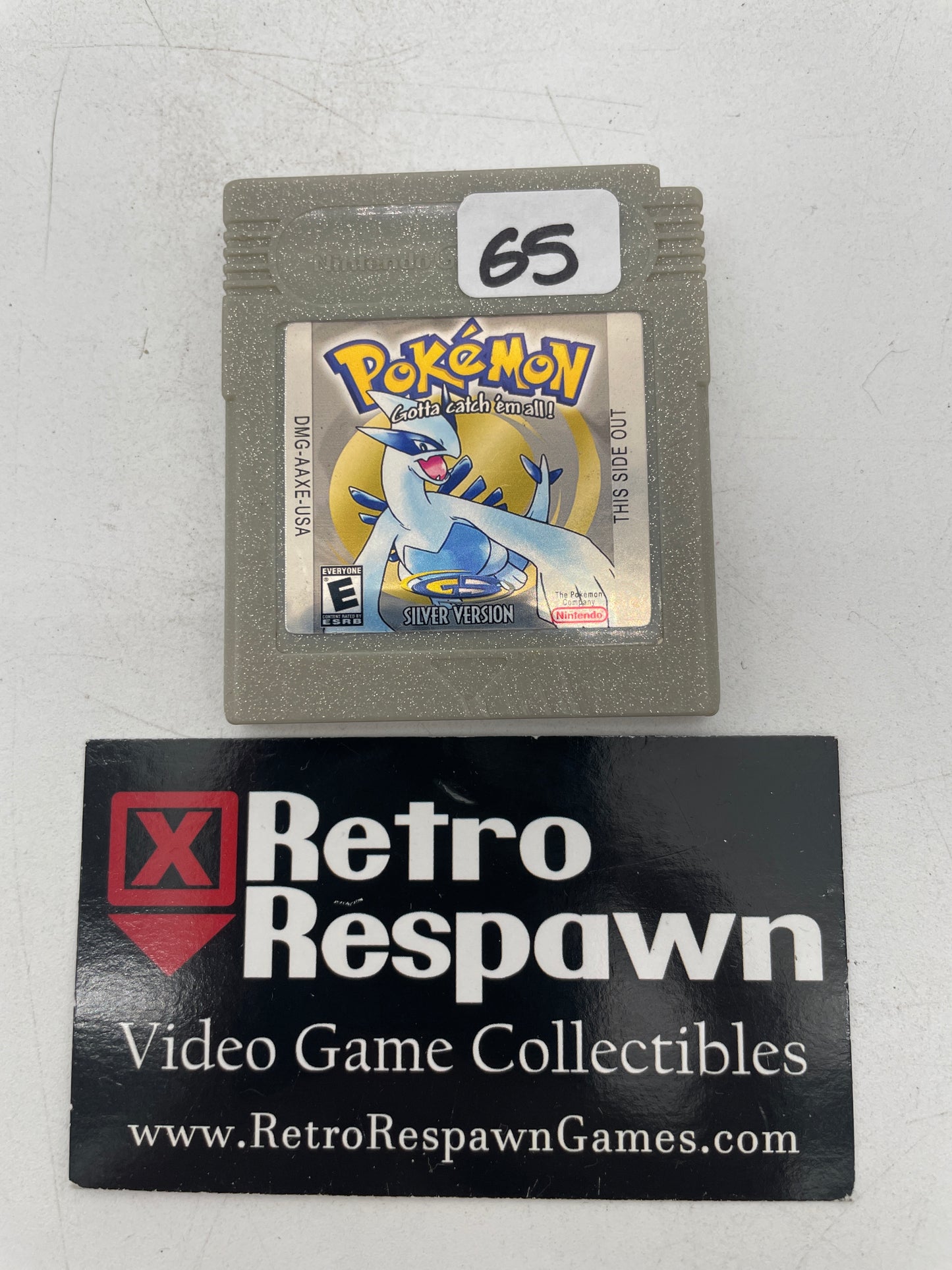 Repro Label Pokemon Silver - GameBoy Color (Game Only)