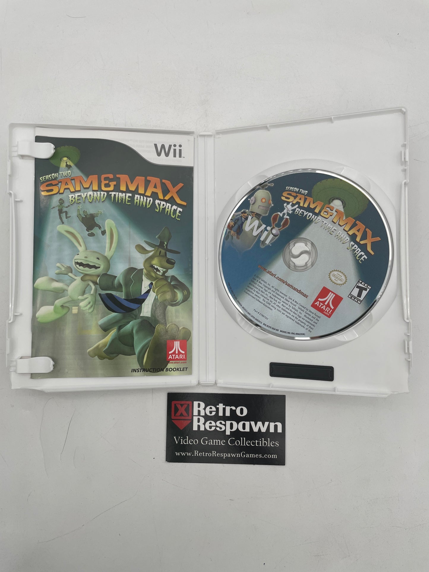 Sam & Max Season Two: Beyond Time and Space - Wii (Complete)