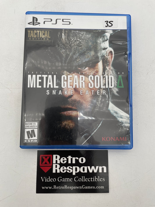 Metal Gear Solid Snake Eater [Tactical Edition] - Playstation 5 (Complete)