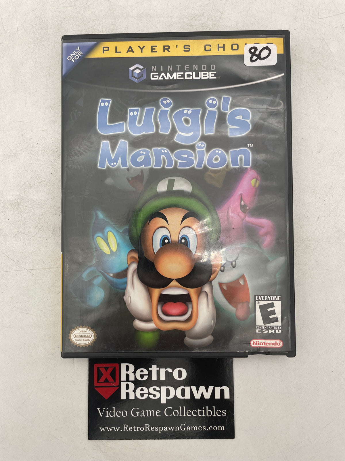 Luigi's Mansion Player's Choice - Gamecube (Complete)