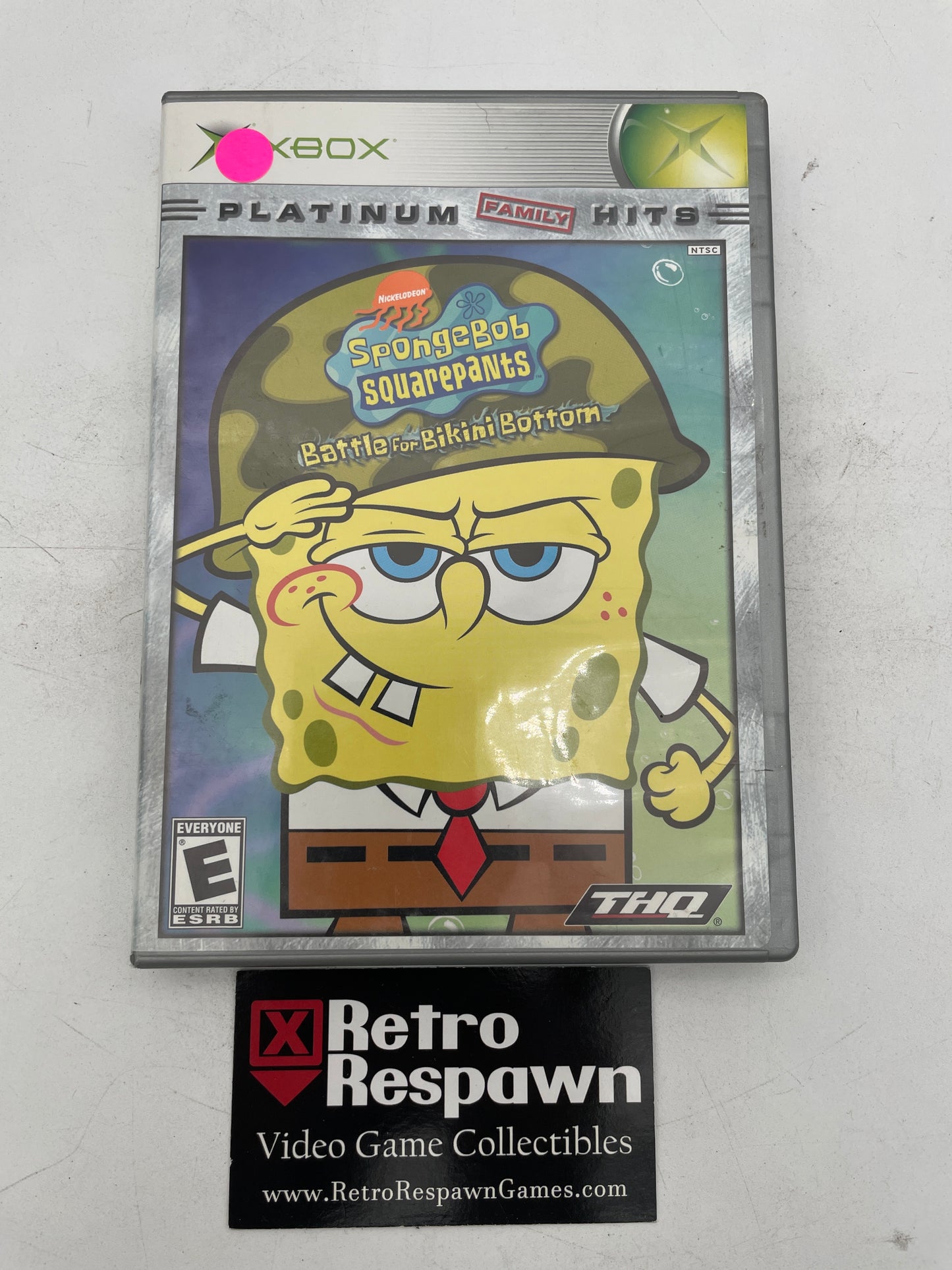 SpongeBob SquarePants Battle for Bikini Bottom [Platinum Hits] - Xbox (Missing Manual)