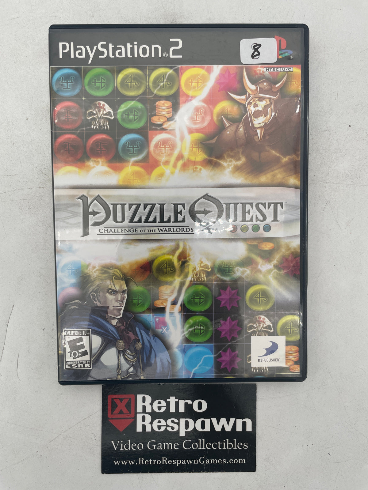 Puzzle Quest Challenge of the Warlords - Playstation 2 (Complete)