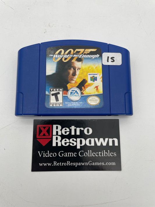 007 World Is Not Enough - Nintendo 64 (Game Only)
