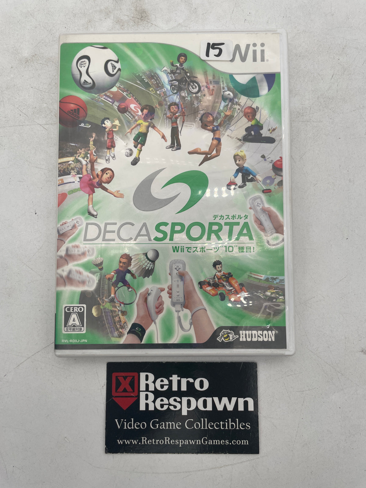 Deca Sporta - JP Wii (Complete)