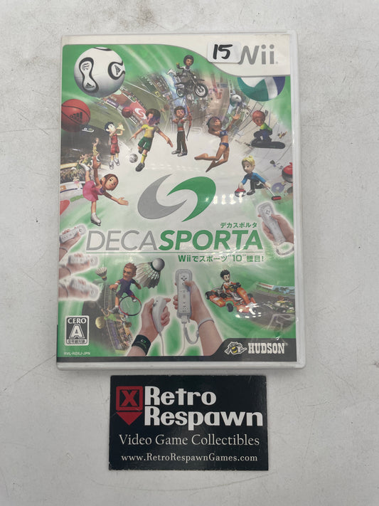 Deca Sporta - JP Wii (Complete)